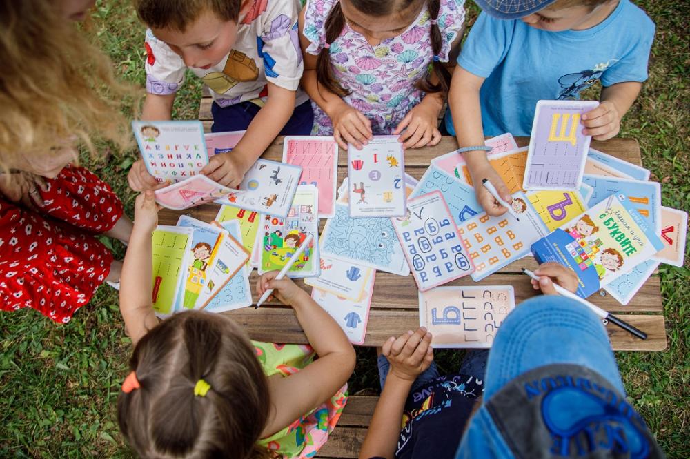 Educational cards - Clever Book happy kids