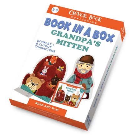 BOOK IN A BOX GRANDPA'S MITTEN