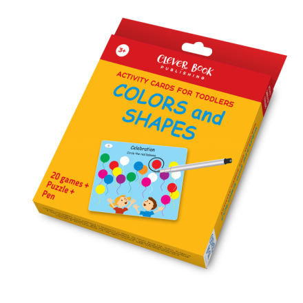 COLORS AND SHAPES - Activity cards for toddlers