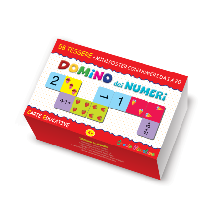 Domino With Numbers - Italy