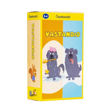 Memory cards with the opposites - Estonia