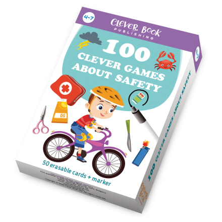 100 Clever Games About Safety – Wipe-Clean Activity Cards