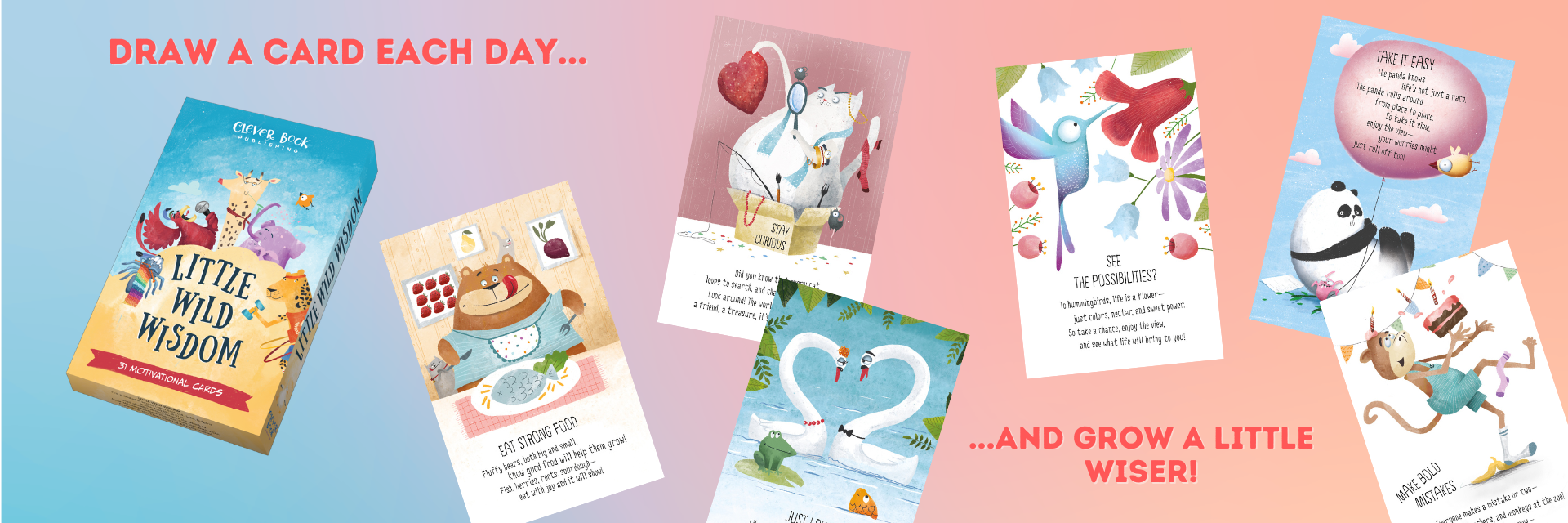 Motivational cards for kids